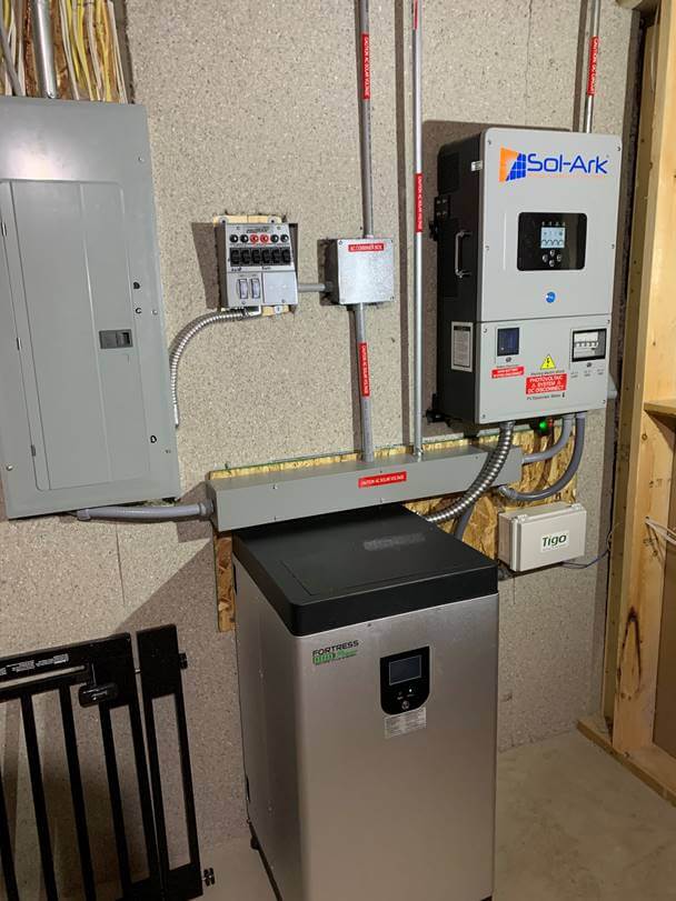 Hudsonville – Grid tied battery backup